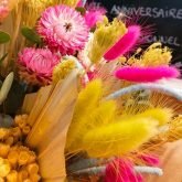 Bouquet de fleurs séchées